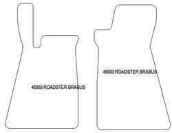 Tappetini per Smart Roadster 2003-2005