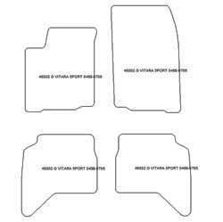 Tappetini per Suzuki Grand Vitara I 5 porte 1998-2004 MTM Plus