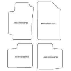 Tappetini per Toyota Avensis I 1997-2003