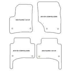 Tappetini per Volkswagen Touareg I 2002-2010