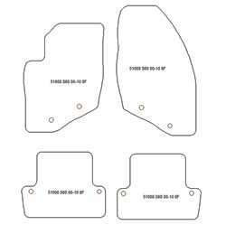 Tappetini per Volvo S60 I 11.2000-2010