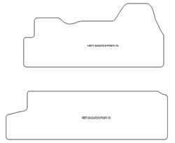 Tappetini per Fiat Ducato bus 6 posti 2006-2014