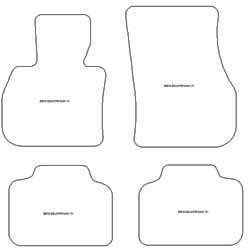 Tappetini per Mini Countryman II (F60) 02.2017-10.2023