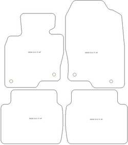 Tappetini per Mazda CX-5 (KF) 07.2017-