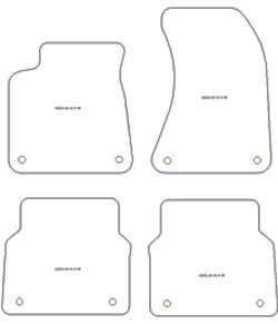 Tappetini per Audi A8 2010-2017 MTM Plus