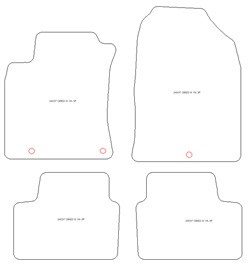Tappetini per Kia Ceed III (CD) station wagon 2018- MTM Plus