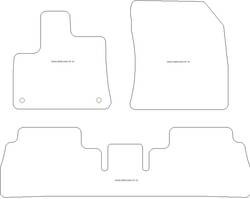 Tappetini per Citroen Berlingo / e-Berlingo (Electric) Multispace 2018-