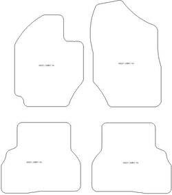 Tappetini per Suzuki Jimny (manual) 4 posti 2018-