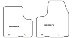 Tappetini auto per Nissan NV300 van 2016-