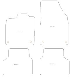 Tappetini per Volkswagen ID.3 2020-