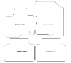 Tappetini per Kia Sorento IV 5 posti Hybrid / Plug-in Hybrid 09.2020- MTM Plus