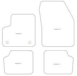 Tappetini per Fiat 600 Electric 2023-