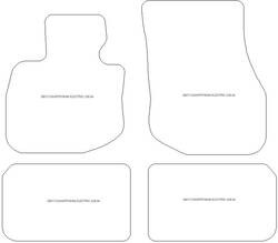 Tappetini per Mini Countryman (U25) Electric E/SE 03.2024-