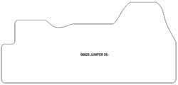 Tappetini auto per Citroen Jumper 2006-