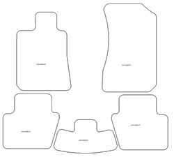 Tappetini auto per Honda Legend IV 2005-2009