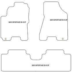 Tappetini auto per Kia Sportage II 2004-07.2010