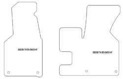 Tappetini per Volkswagen T4 1995-03.2004 MTM Top