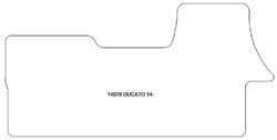 Tappetini auto per Fiat Ducato van 2015-