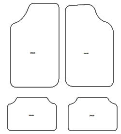 Tappetini per Peugeot 205 1983-1998 MTM Top