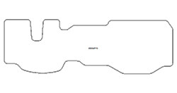 Tappetini per Renault Maxity 2007-2013 MTM Top