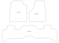 Tappetini per auto Dodge Ram 2002-2008