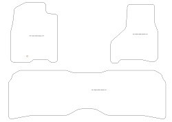 Tappetini per auto Dodge Ram Crew Cab 2009-2013
