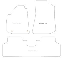 Tappetini per Kia Niro EV Electric 07.2022- MTM Top