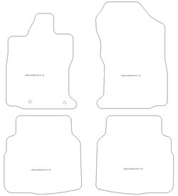 Tappetini per Subaru Outback VI (BT) 05.2021- MTM Top