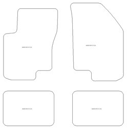 Tappetini auto per EVO Evo 5 2023-