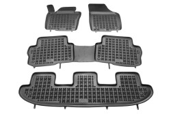 Tappetini per Seat Alhambra II 7 posti 09.2010-03.2022 MTM 3D gomma