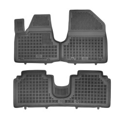 Tappetini per Hyundai Ioniq 5 (consolle centrale fissa) 2021- MTM 3D gomma